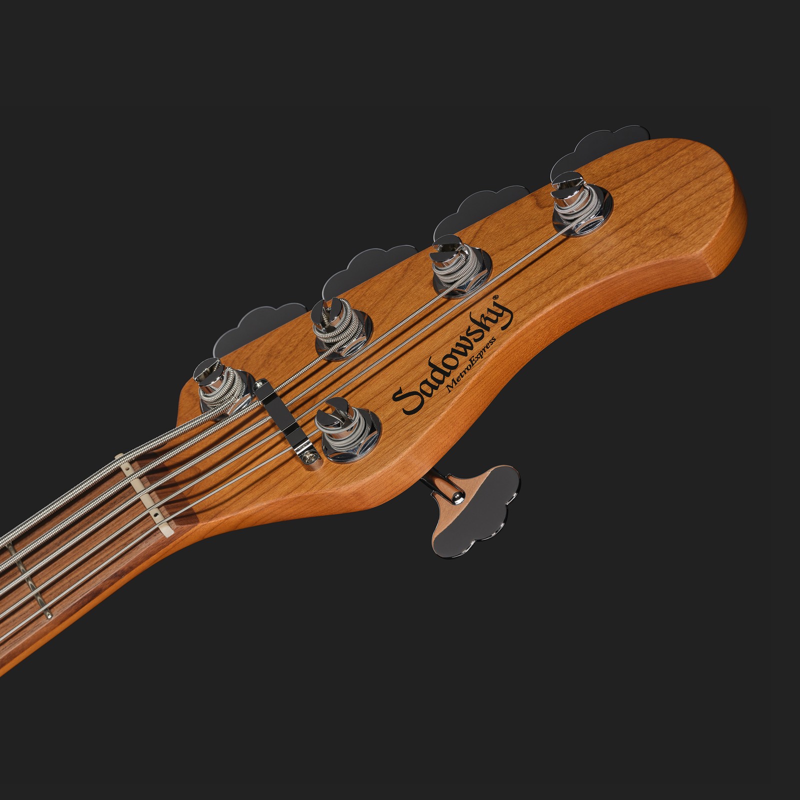Headstock, Sadowsky MetroExpress 22 Will Lee 5 CAR, artist's signature five-string