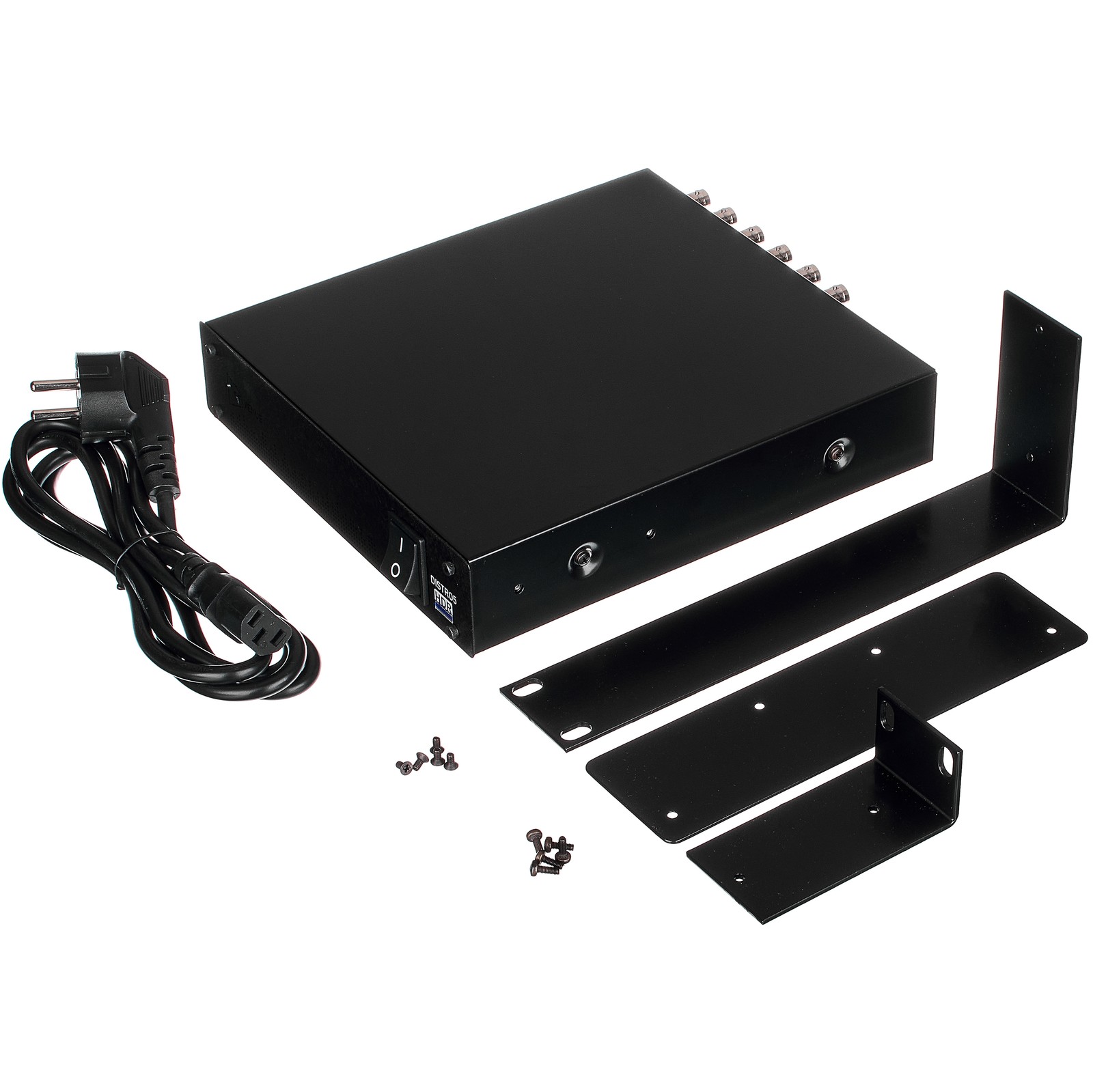 RF Venue Distro 5 HDR, aktiver 5-fach Antennensplitter mit Zubehör