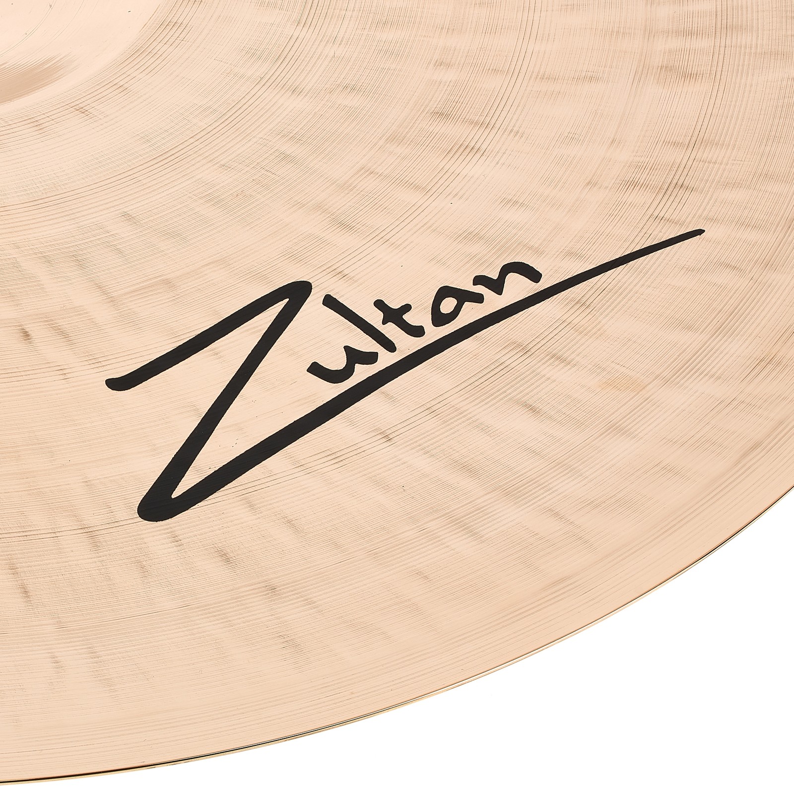 Detail of Zultan Rock Beat 20" Crash logo