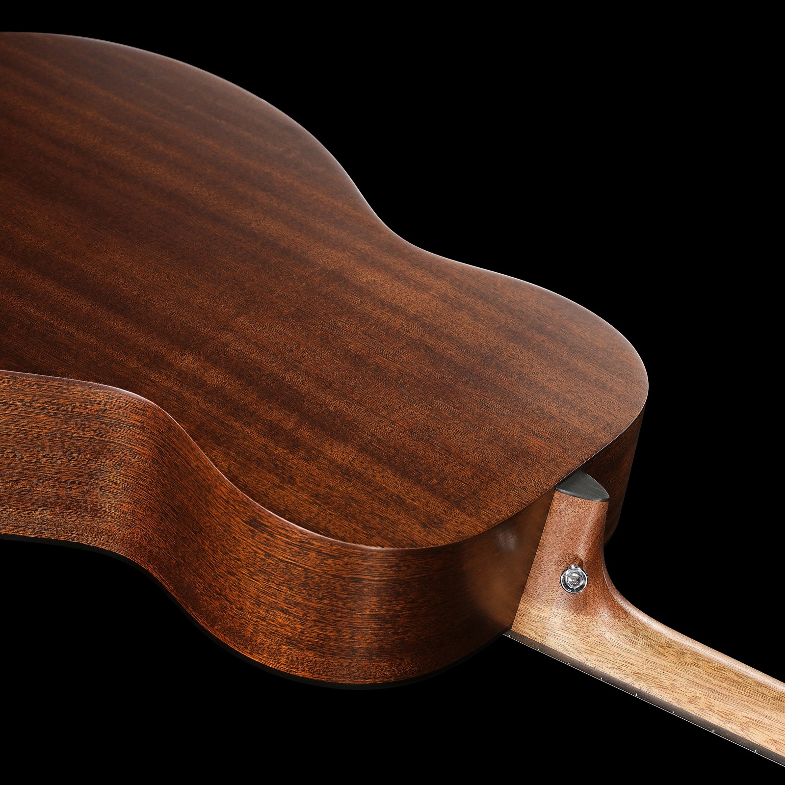Martin Guitar 000-10E Retro Nat LH, Rückseite aus Sapele