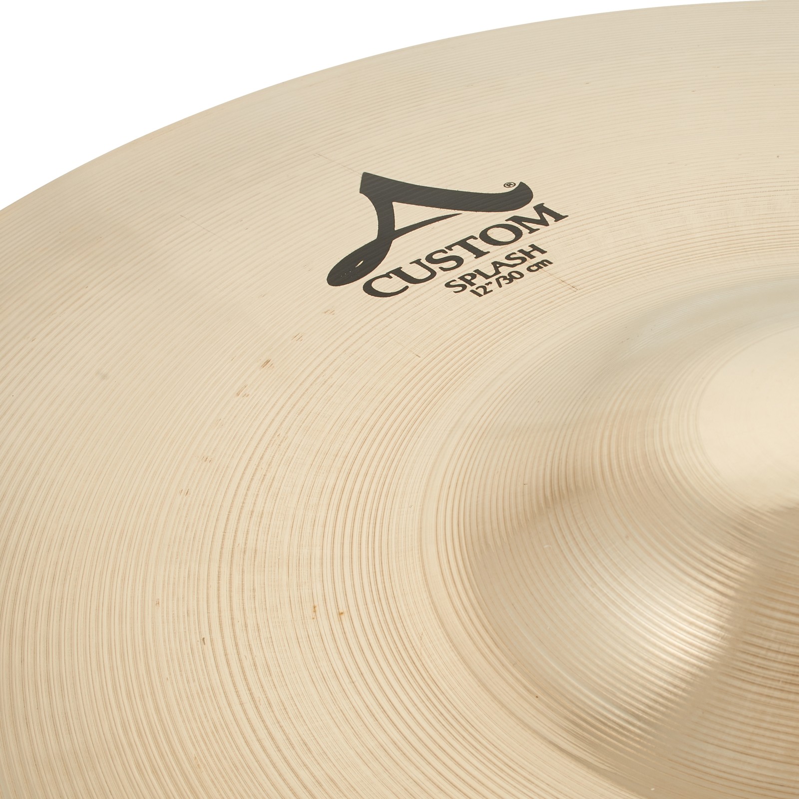 Oberseite des Zildjian A-Custom 12" Splash Beckens