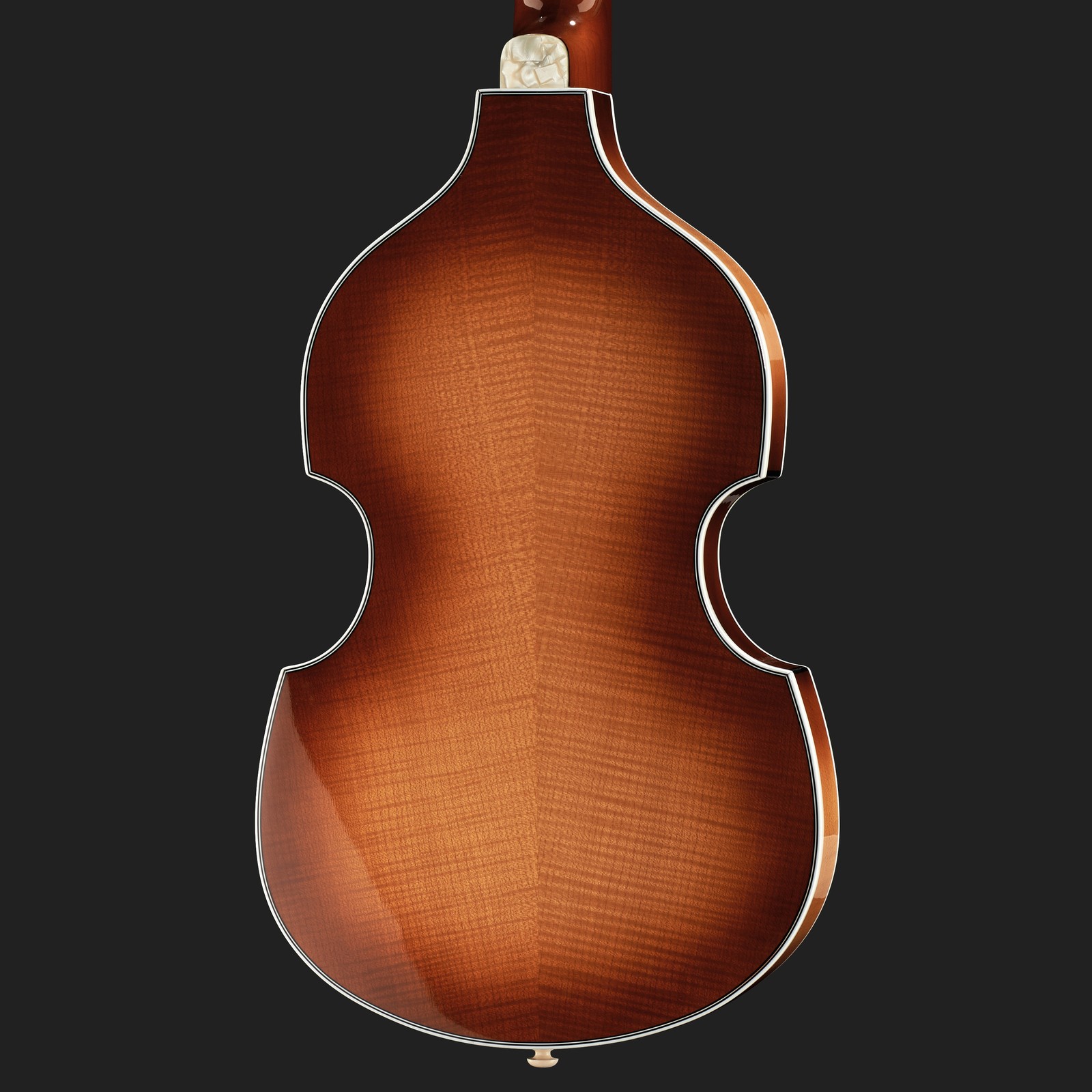 Violin-like body of the Höfner 500/1 Violin Bass, Paul McCartney '61 Cavern Edition