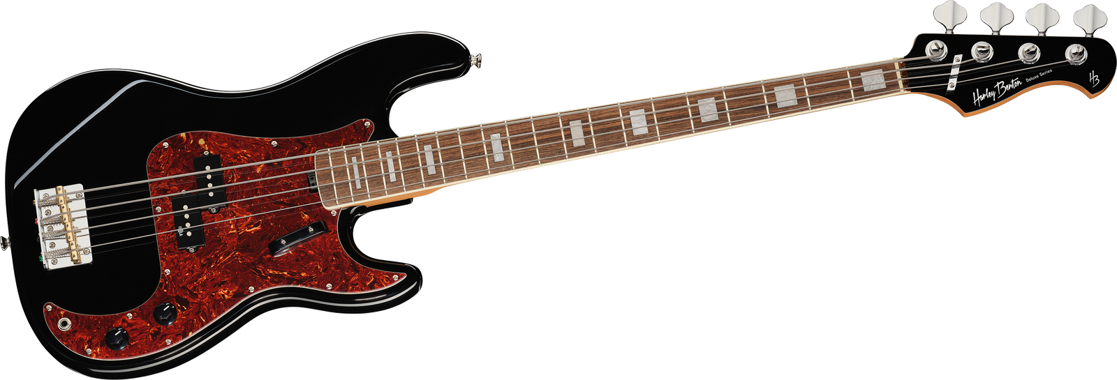 Harley Benton MV-4P Black