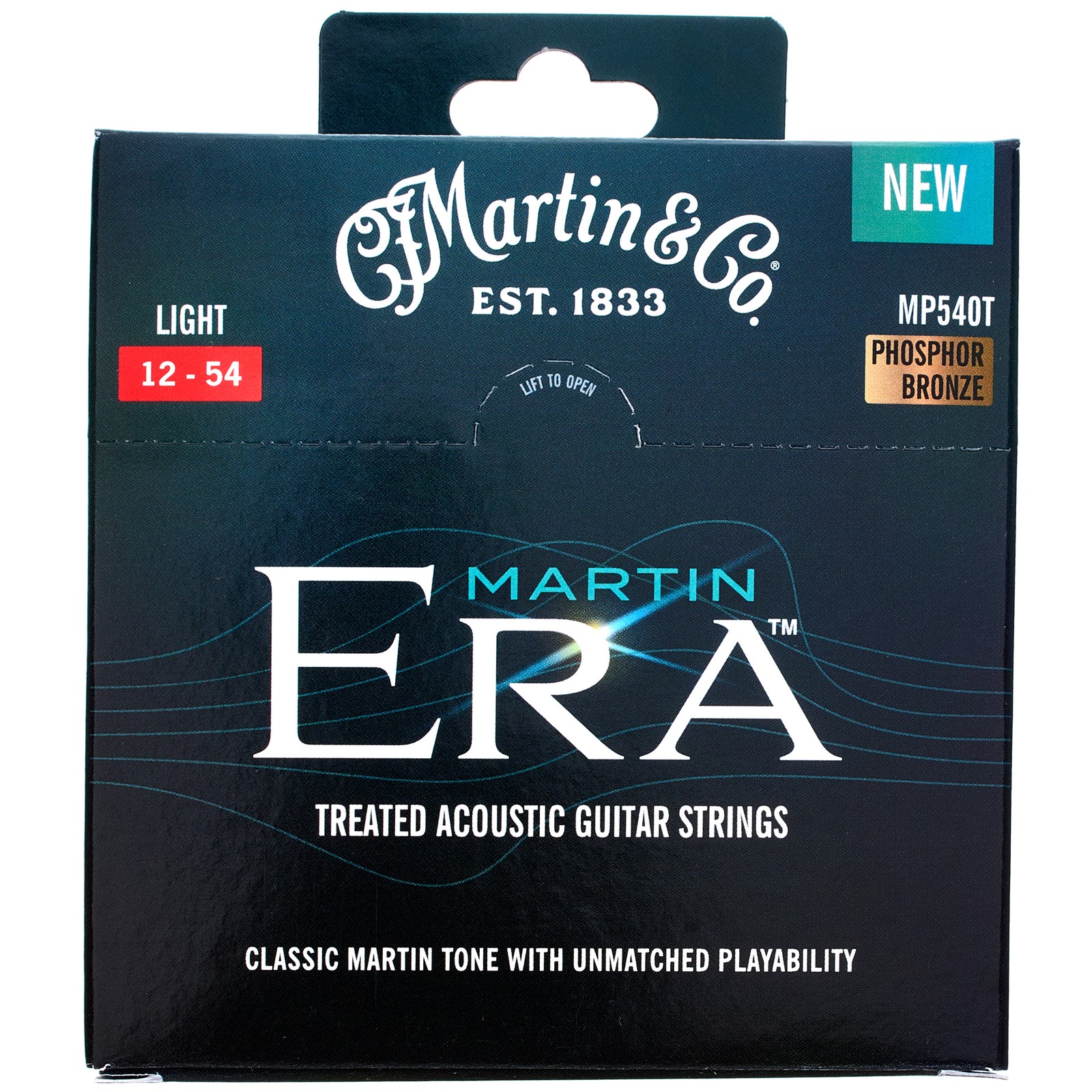 Verpackung vom Martin Guitar ERA Light MP540T Saitensatz für Westerngitarre