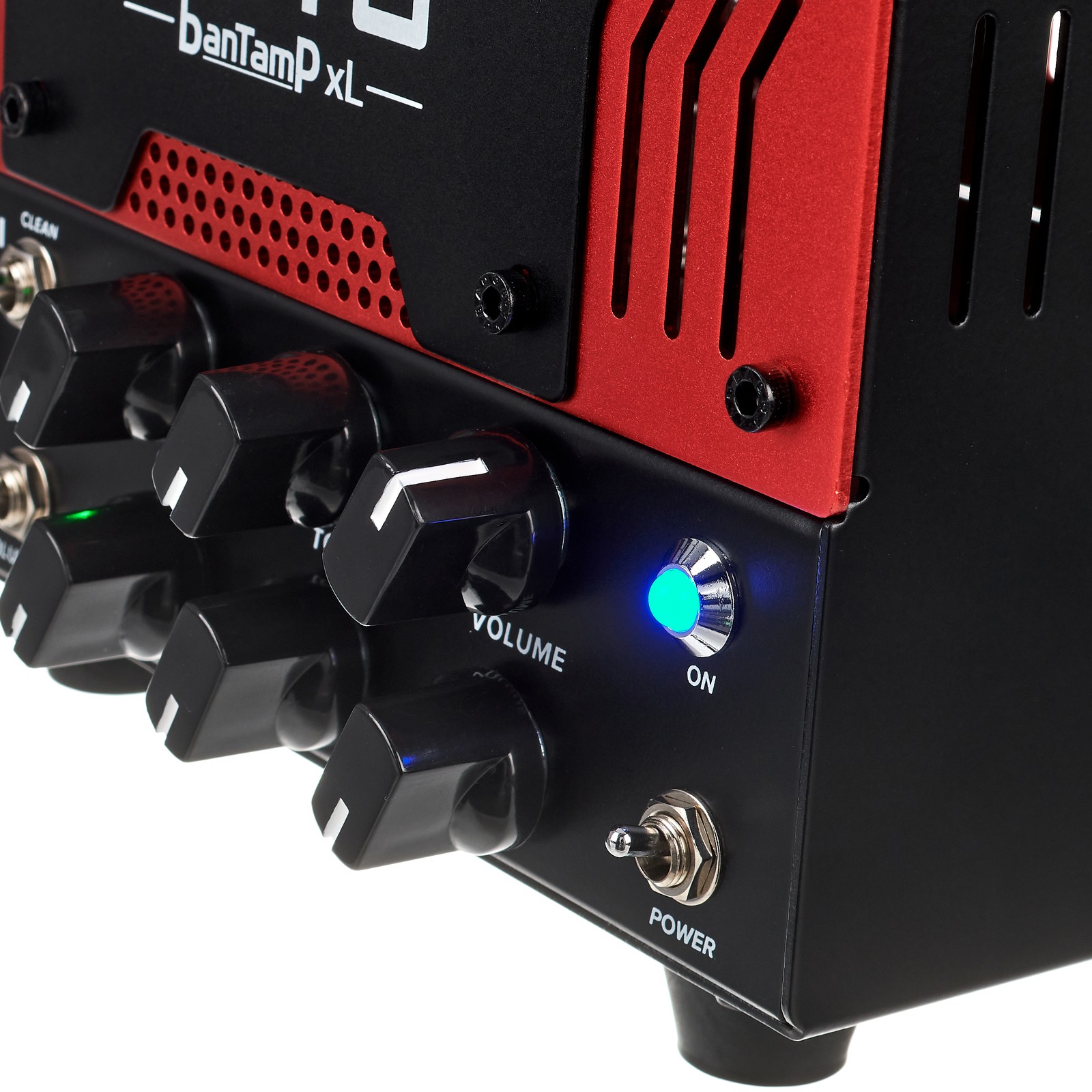 Regler am Joyo BanTamP XL Jackman II Hybrid Topteil für E-Gitarre