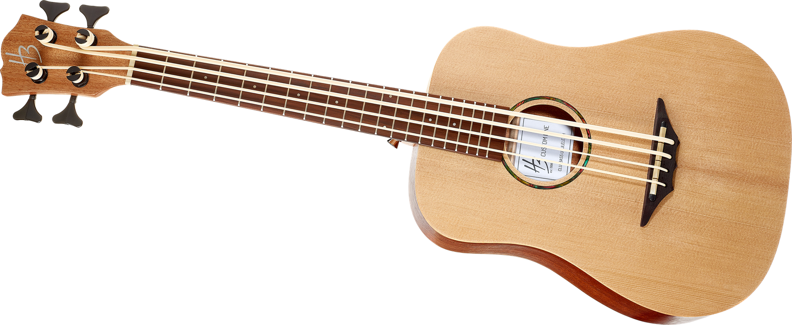 Harley Benton Kahuna CLU-Bass Ukulele LH Bass-Ukulele mit Tonabnehmer