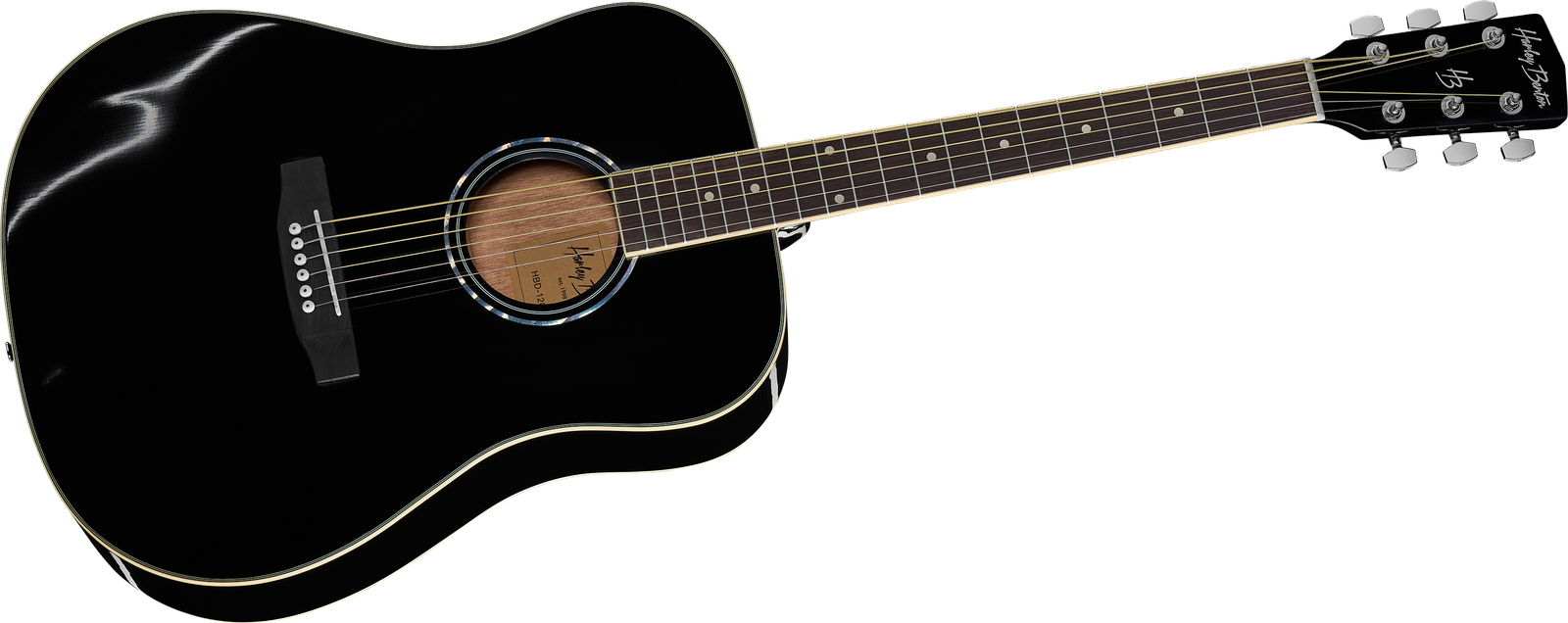 Harley Benton D-120BK Westerngitarre