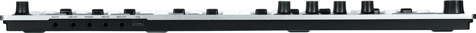 Rückseite mit Anschlüssen des ESI XSynth