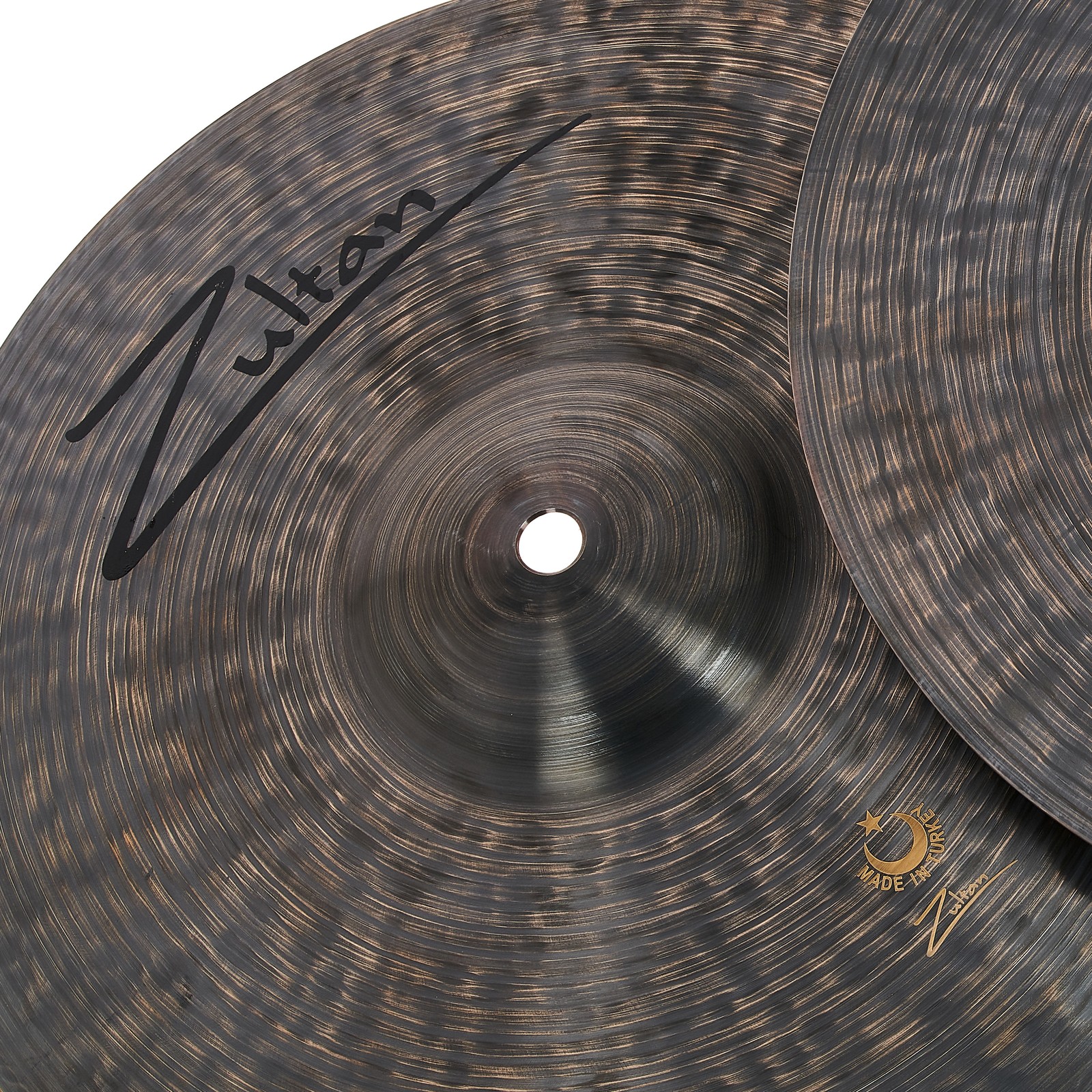 Zultan 12" Hi-Hat Medium Dark Matter Oberfläche