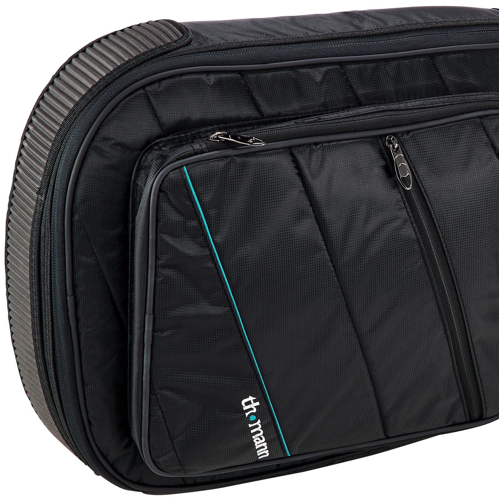 Shock absorber on the bottom of the Thomann Voyager E- Guitar gig bag