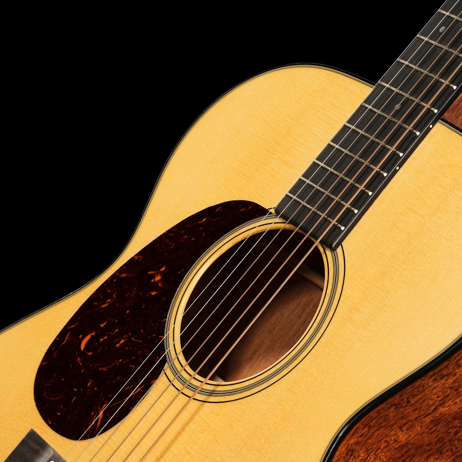 Fichtendecke der Martin Guitars 00018 LH Westerngitarre