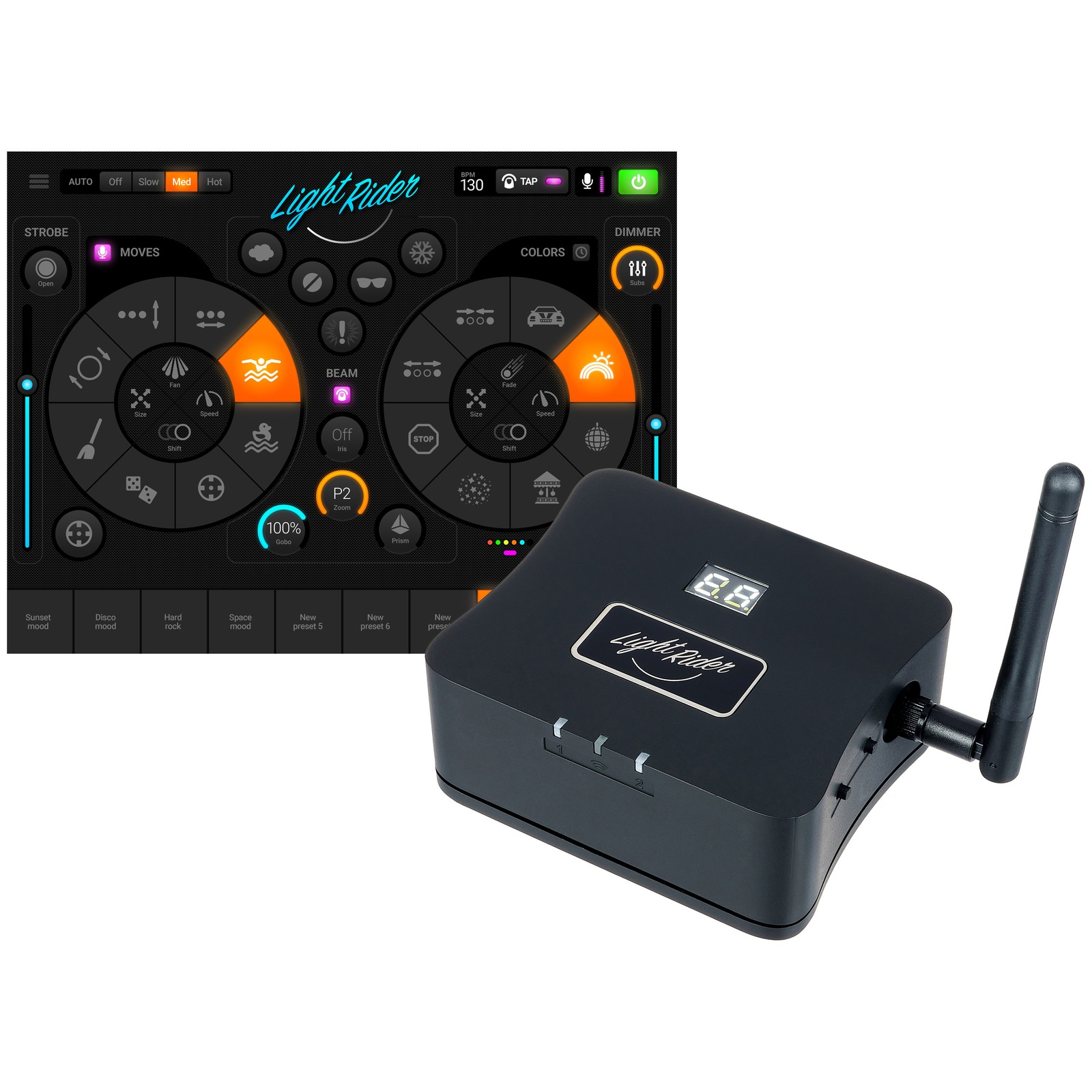Daslight Light Rider Wifi DMX Interface mit App