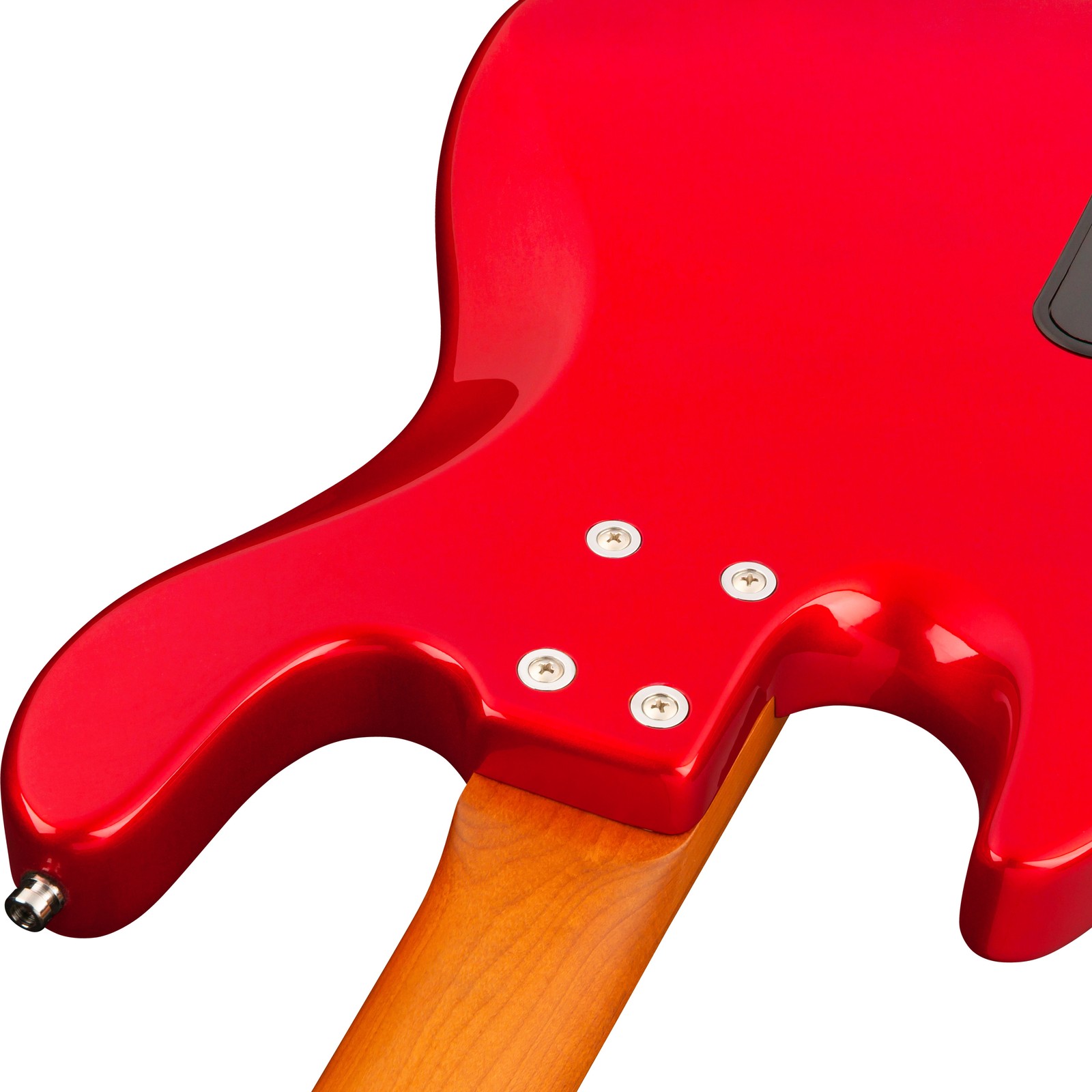 Sadowsky MetroExpress 21 Vintage JJ4 RM Candy Apple Red, electric bass guitar, rear view