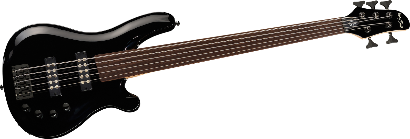 Harley Benton B-550FL BK Fünfsaiter E-Bass