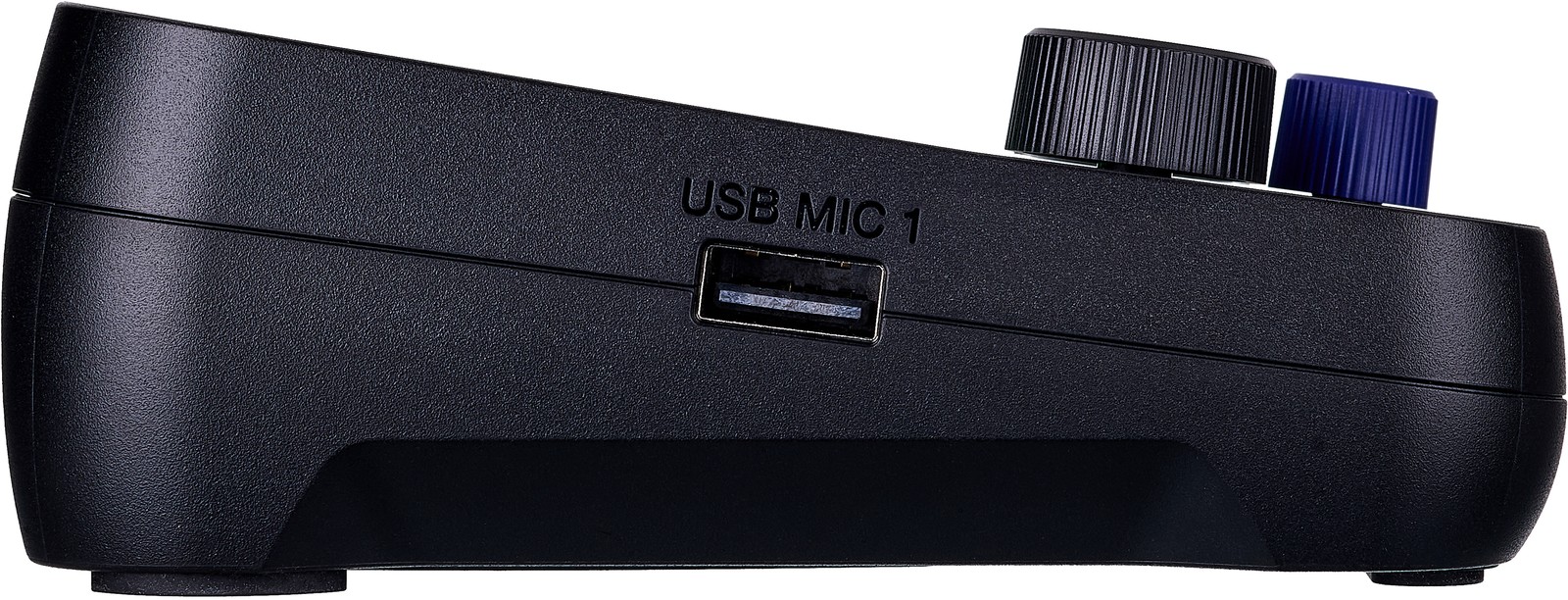 USB-Anschluss des Zoom PodTrak P2 Podcast Recorders