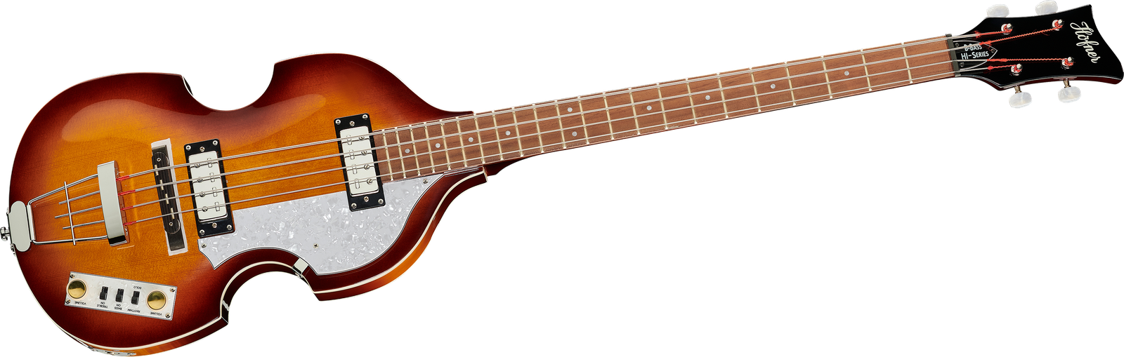 Violinbass E-Bass Höfner Ignition SE von vorne