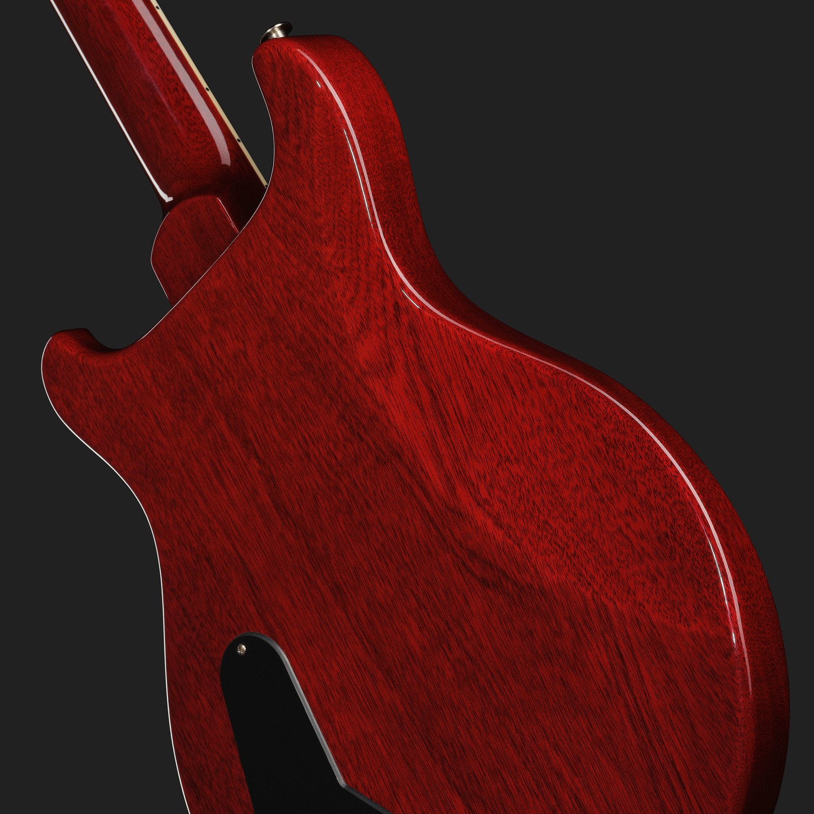 Rückseite der PRS S2 Mira 594 Dark Cherry SB
