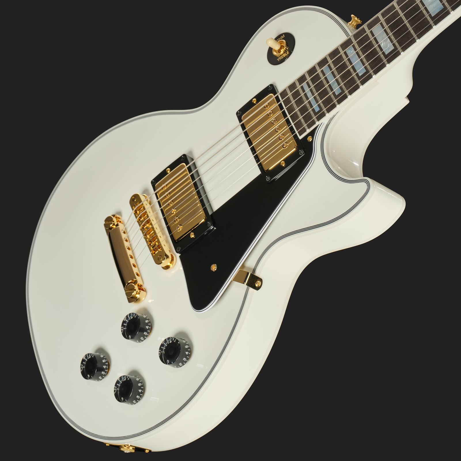 Decke der Gibson Les Paul Custom AW E-Gitarre