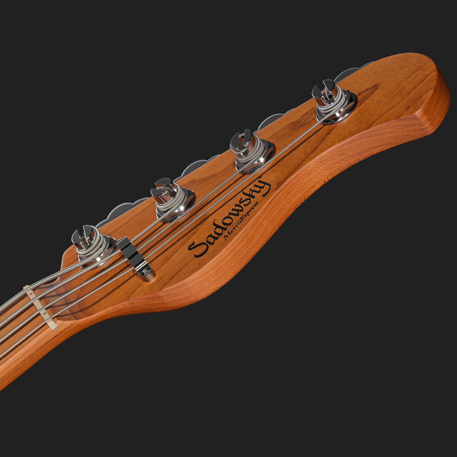 Sadowsky MetroExpress 21 Vintage MJ4 RM CAO, electric bass guitar, headstock