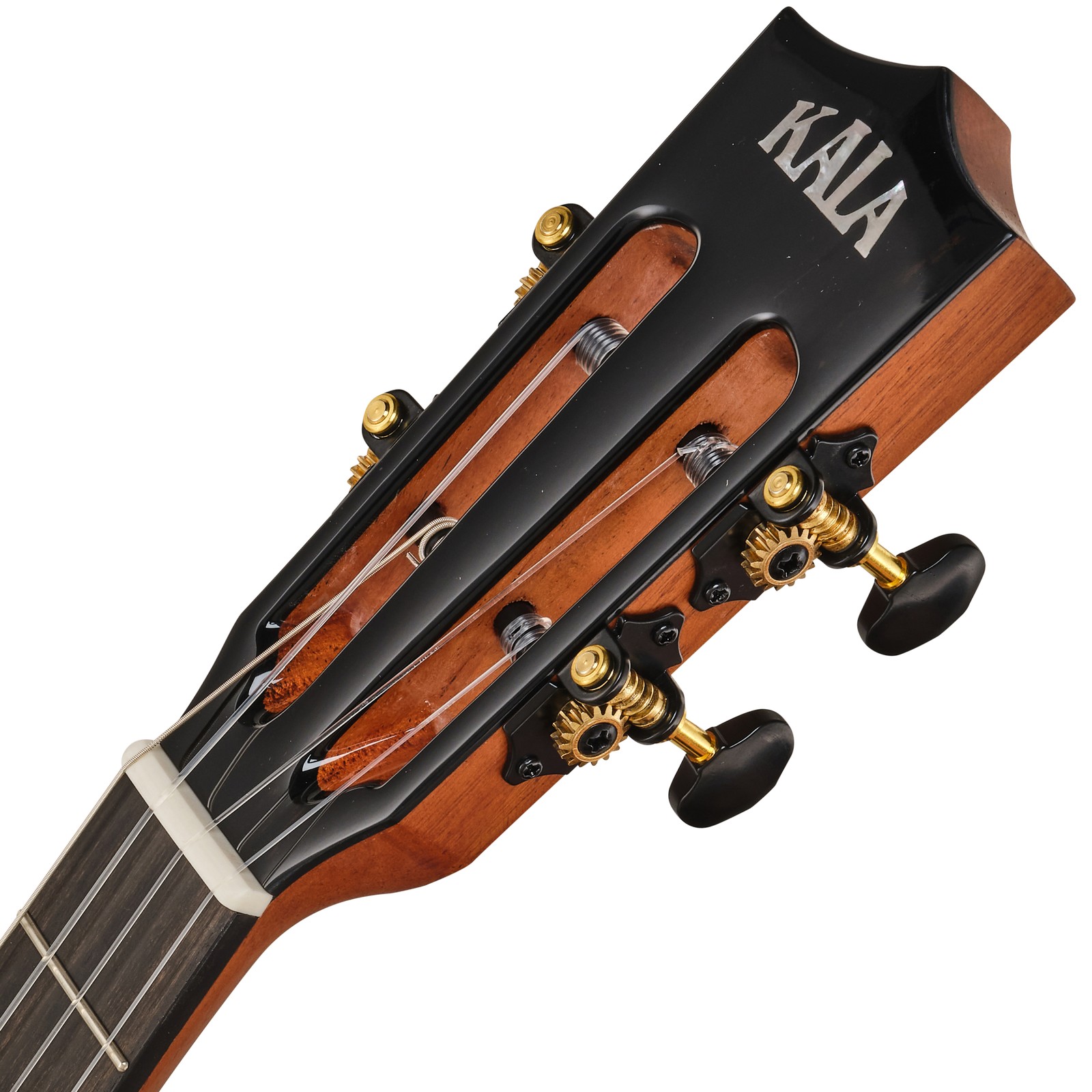 Headstock of the Kala KA-CT-SA-BG Baritone Ukulele