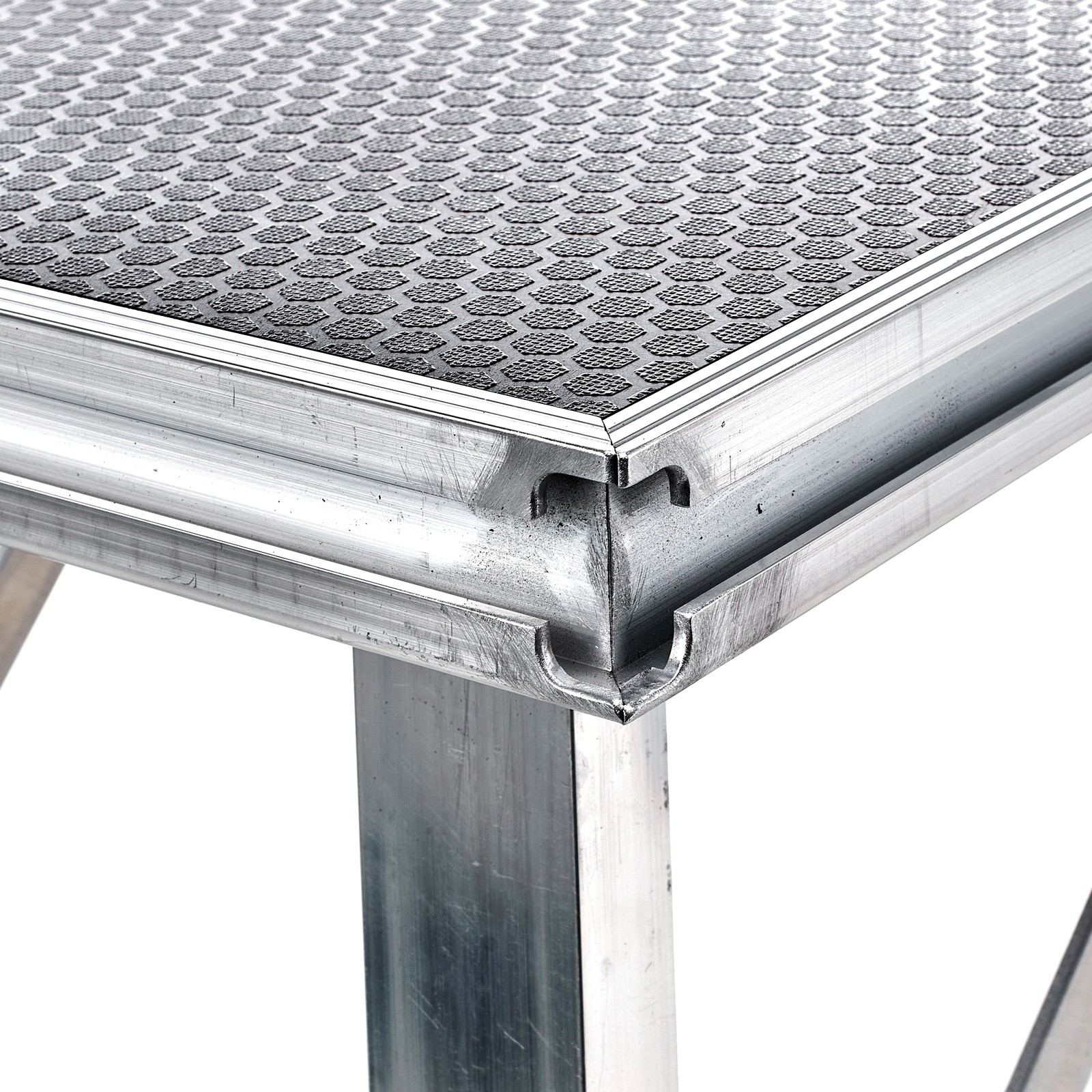Bühnenpodest Aluminiumschiene