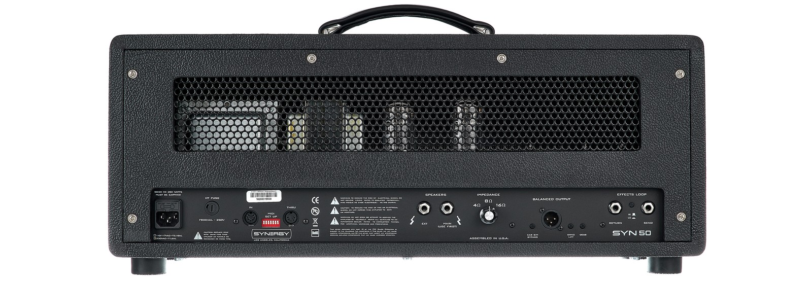 Rückseite des Synergy SYN-50 Head