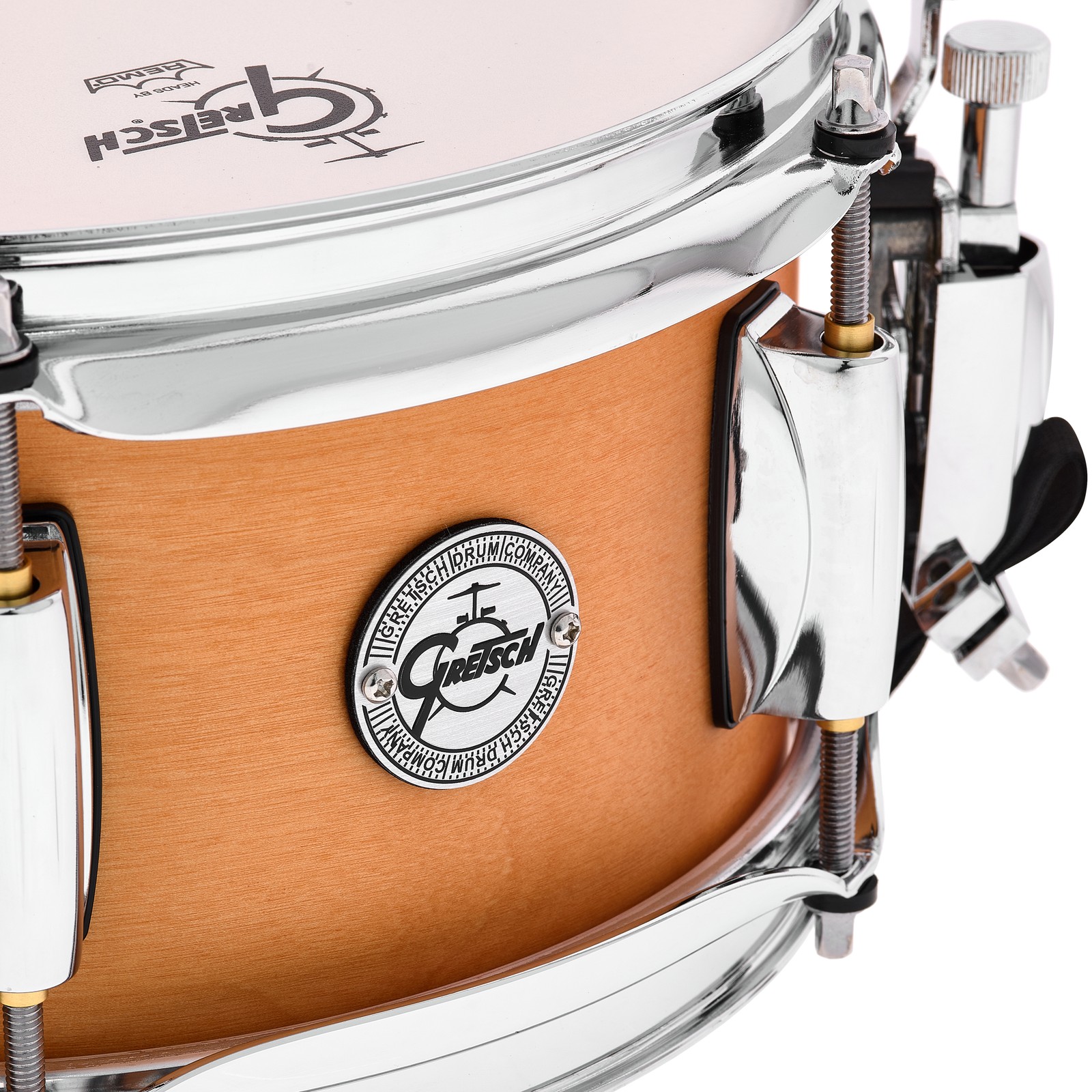 Logo auf der Gretsch Drums 10"x05" Full Range Birch Snare Drum