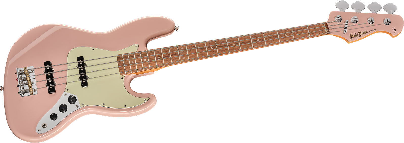 4-Saiter E-Bass Harley Benton JB-62CC SP von vorne