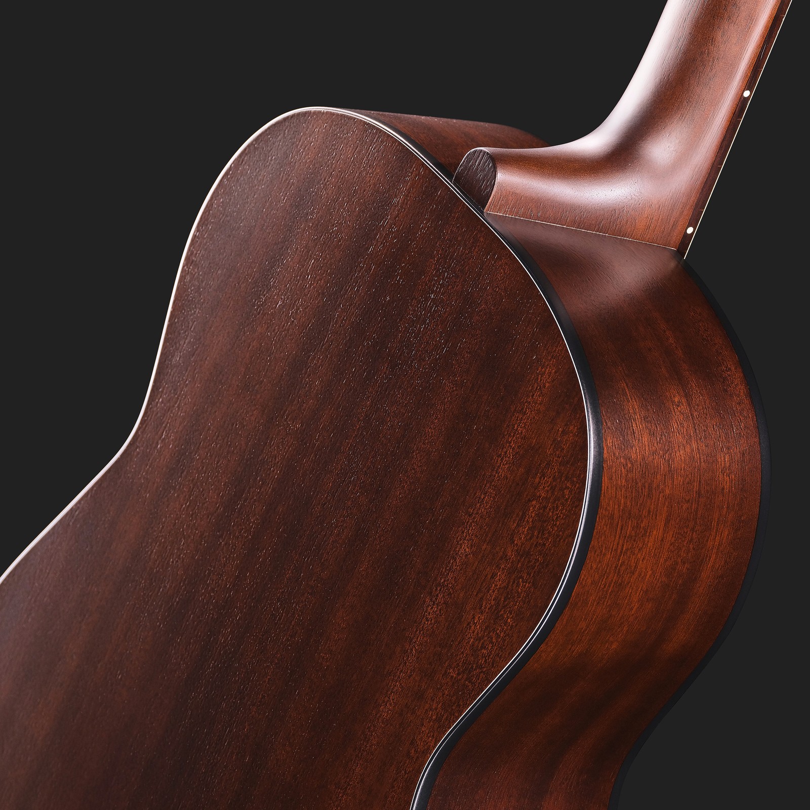 Rückseite der Framus Vintage Hootenanny 12 SB Satin