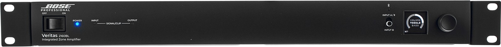 Façade de l'amplificateur de puissance Bose Professional Veritas 2160BL