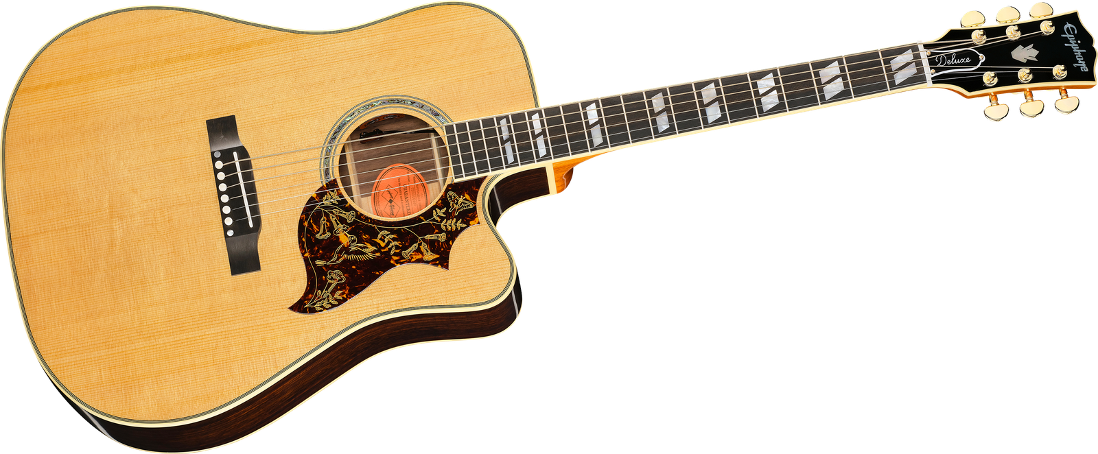 Epiphone Hummingbird Deluxe EC NA IBC, acoustic guitar