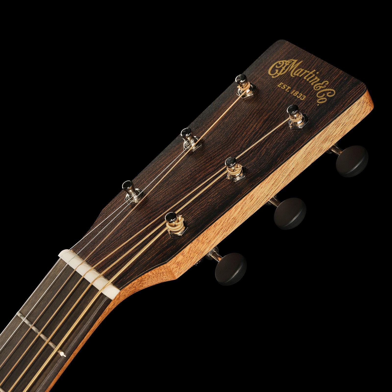 Martin Guitar 000-10E Retro Nat LH, Kopfplatte