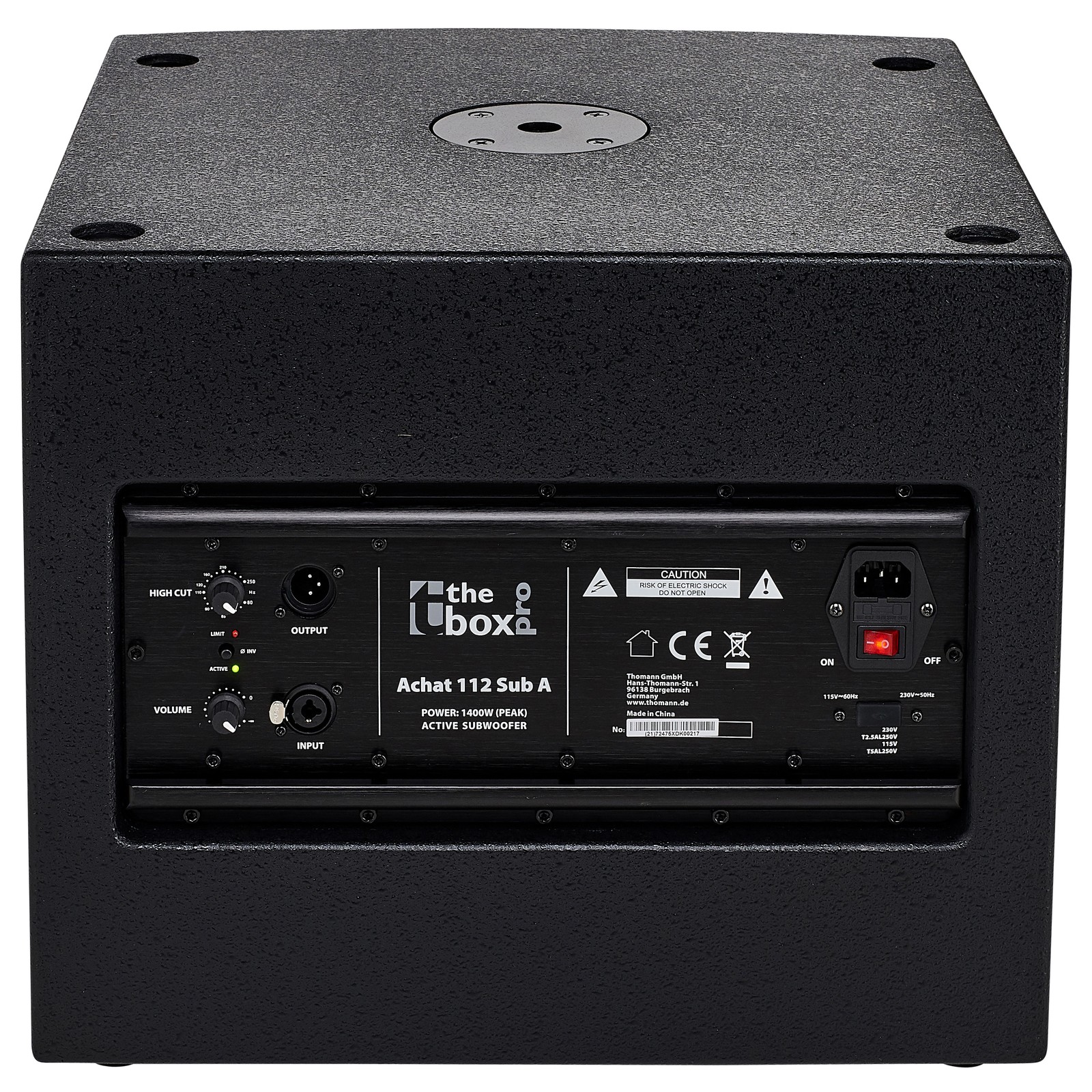 the box pro Achat 112 Sub A Aktiver 12" Subwoofer