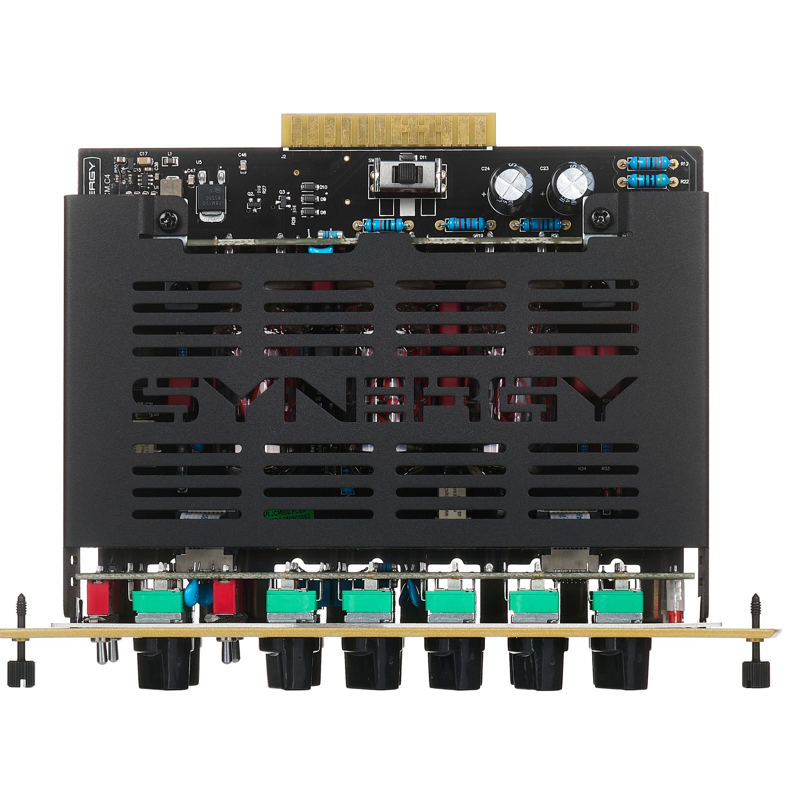 Logo auf dem Pre-Amp Modul für Synergy System