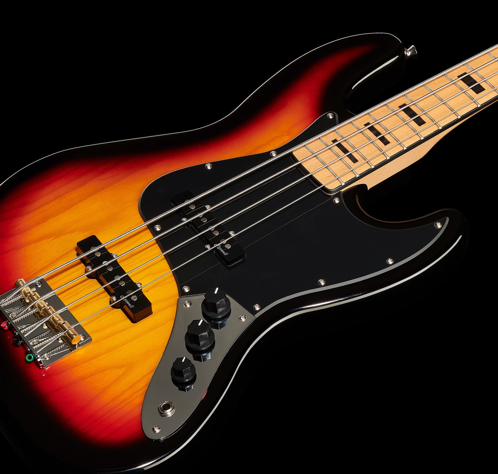 Harley Benton JB-75MN SB Vintage Series with two singlecoil pickups