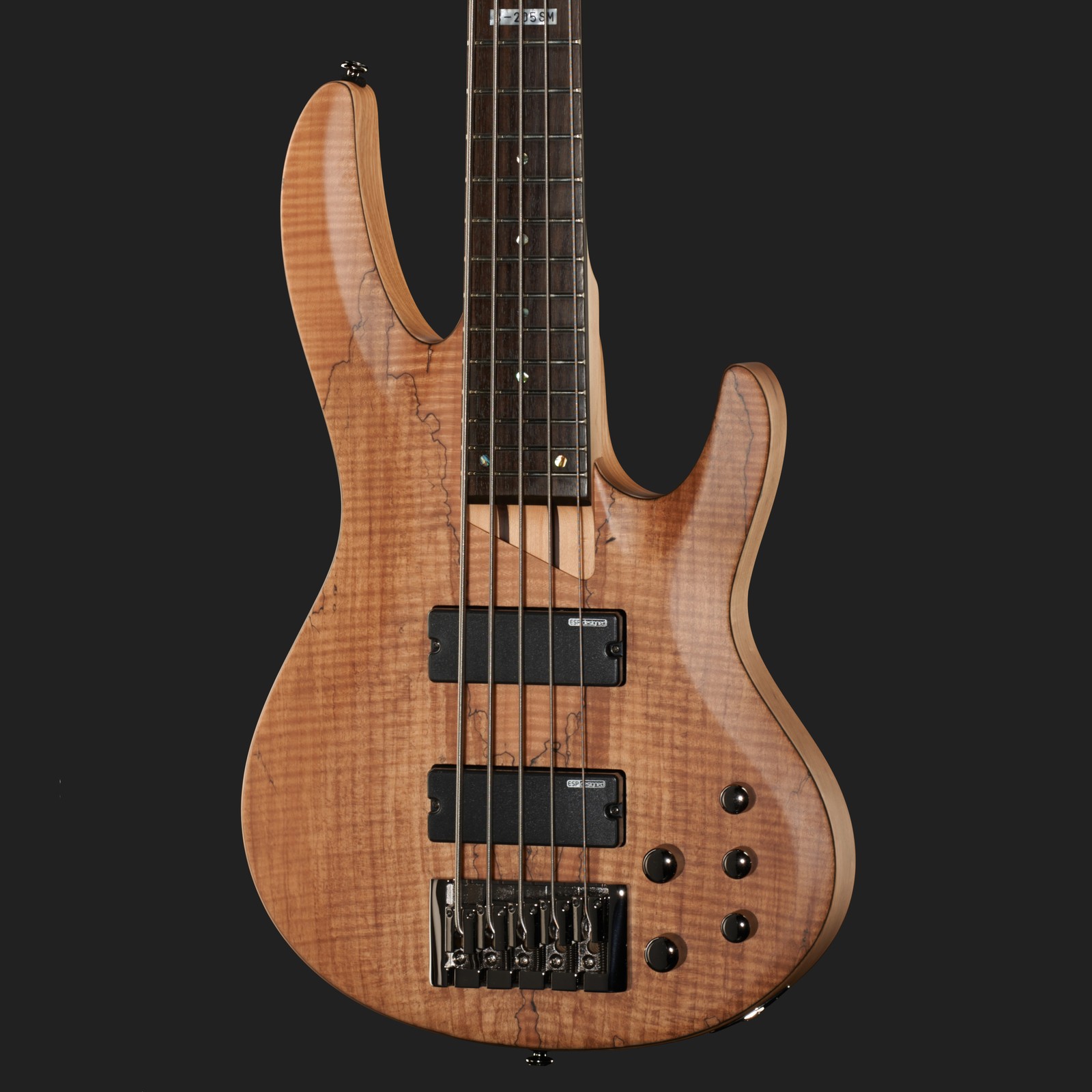 Details on the ESP LTD B205SM Natural Satin Electric Bass