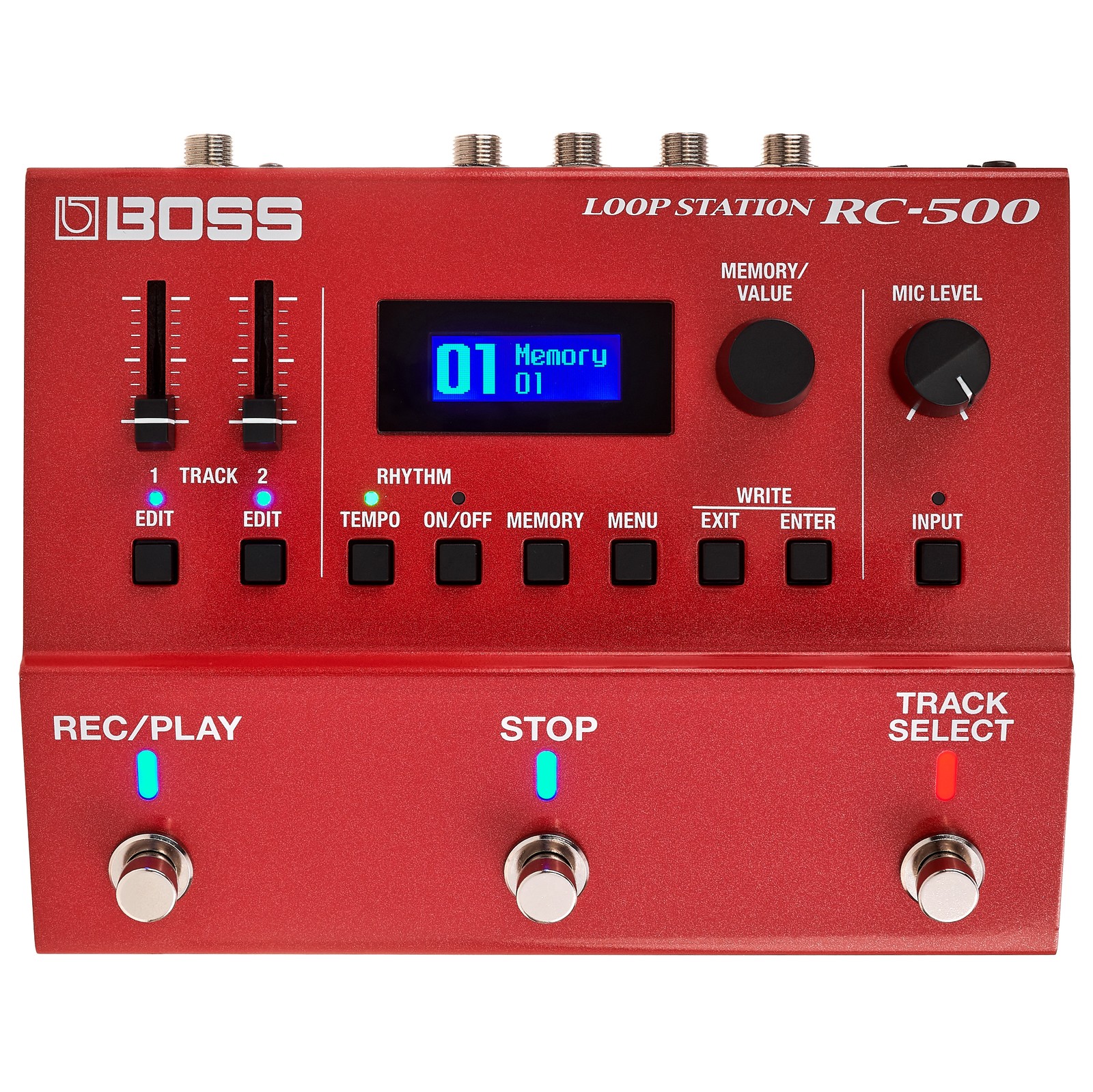 Boss RC-500 Loop Station Effects pedal for electric guitar and electric bass