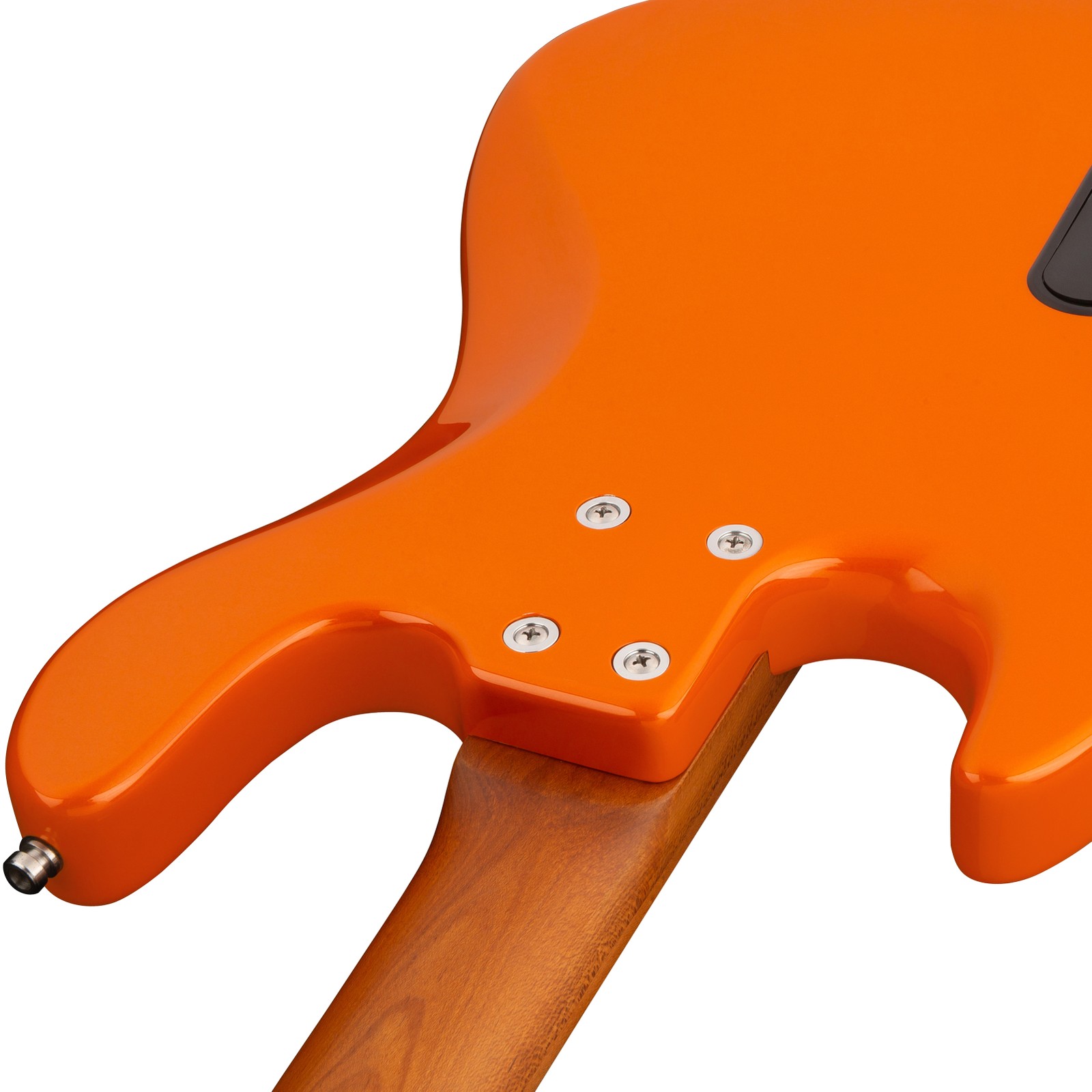 Bolt-on neck, Sadowsky MetroExpress 21 Vintage M4 Maple Orange, electric bass guitar