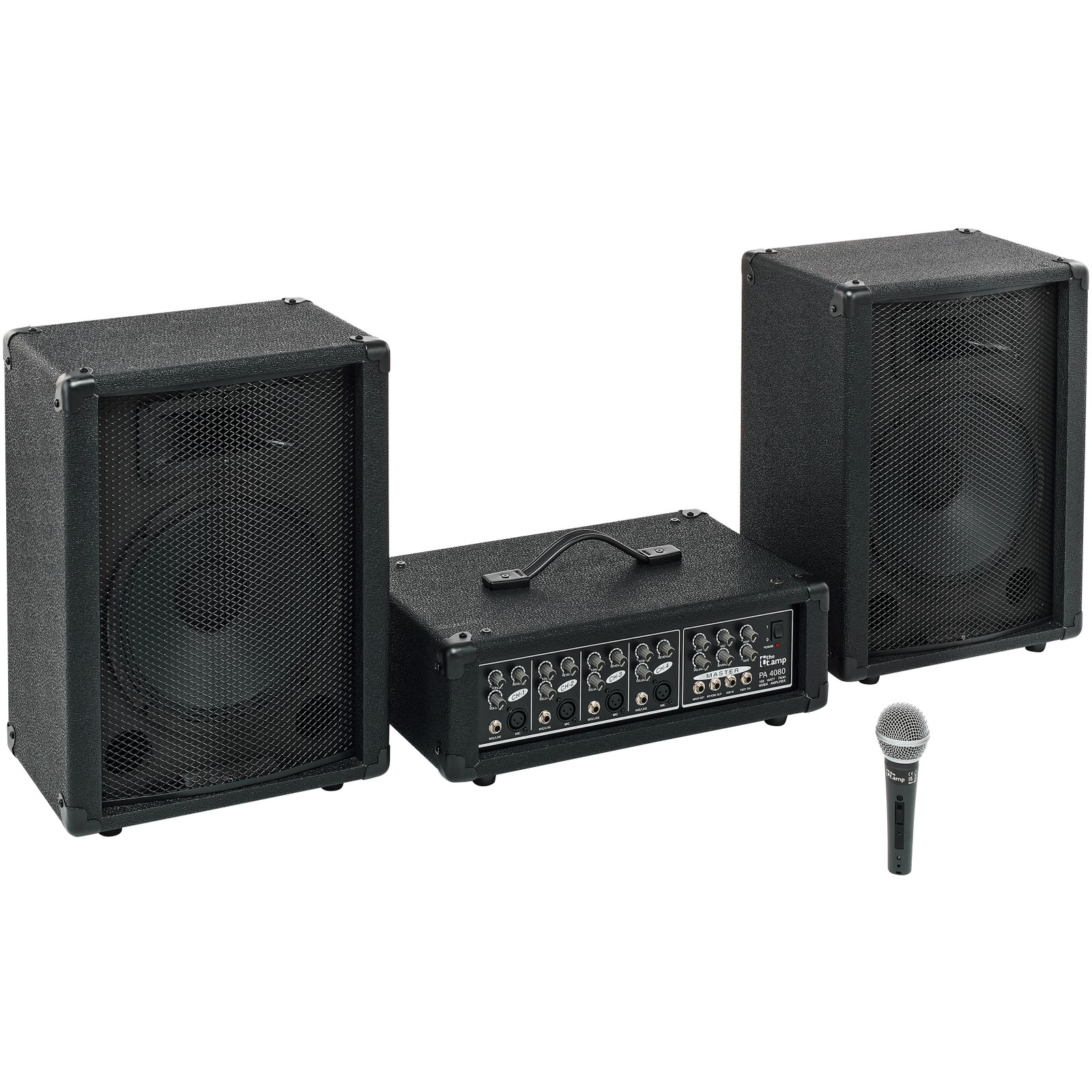 the t.amp PA 4080 Powermixer Package