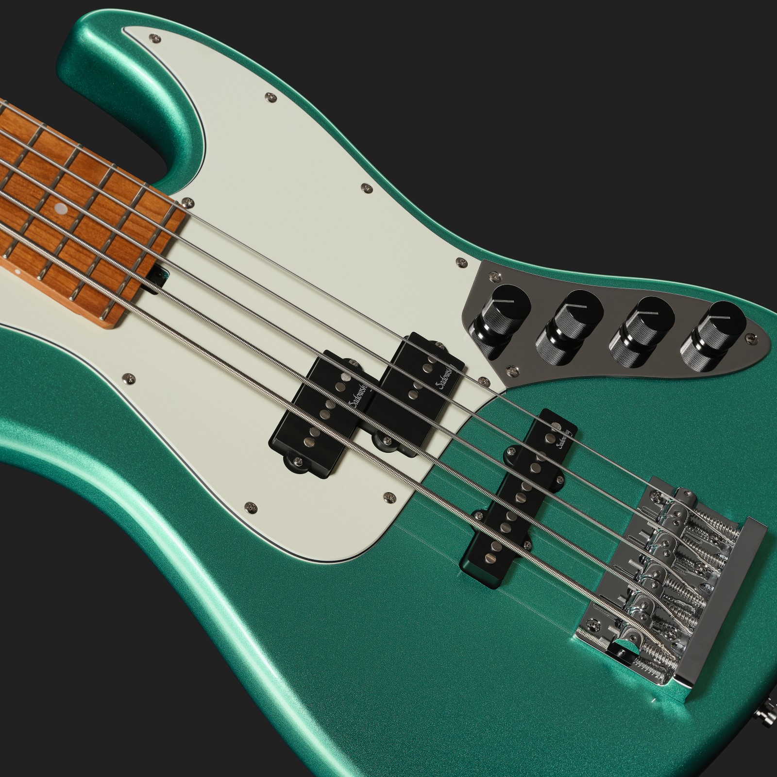 Sadowsky MetroExp 21 Hyb PJ 5 RM SGR, five-string bass, top