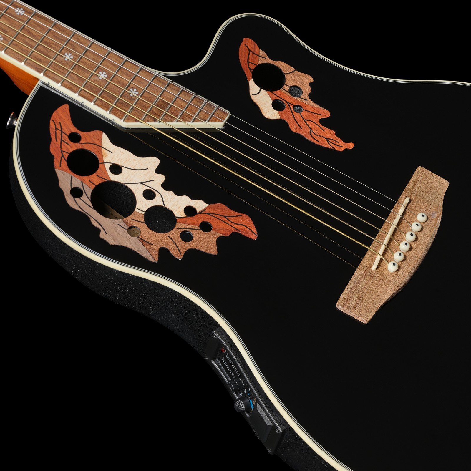 Harley Benton HBO-850BK Spruce top