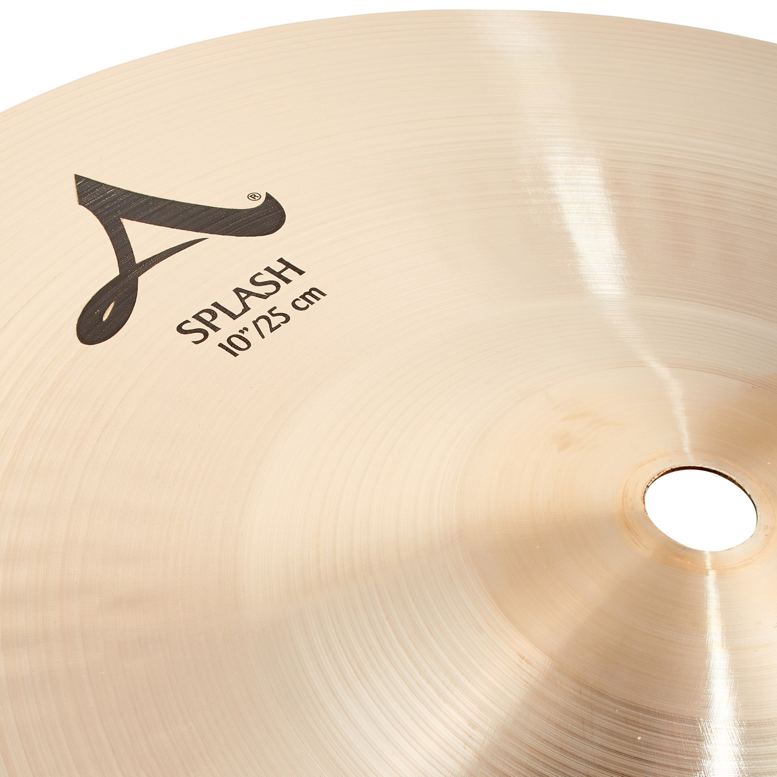 Oberfläche des Zildjian 10" A-Series Splash
