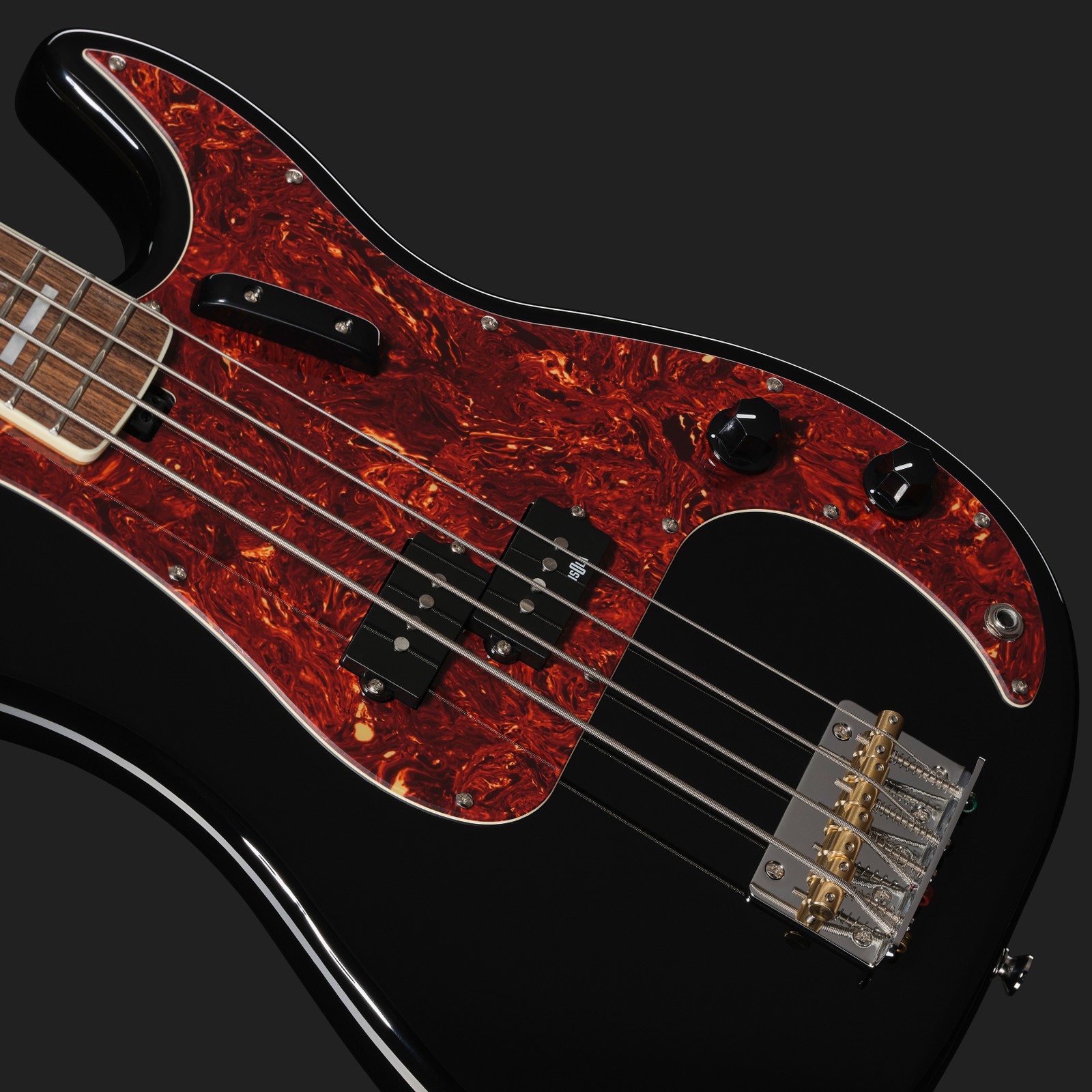 Harley Benton MV-4P Black, Korpus