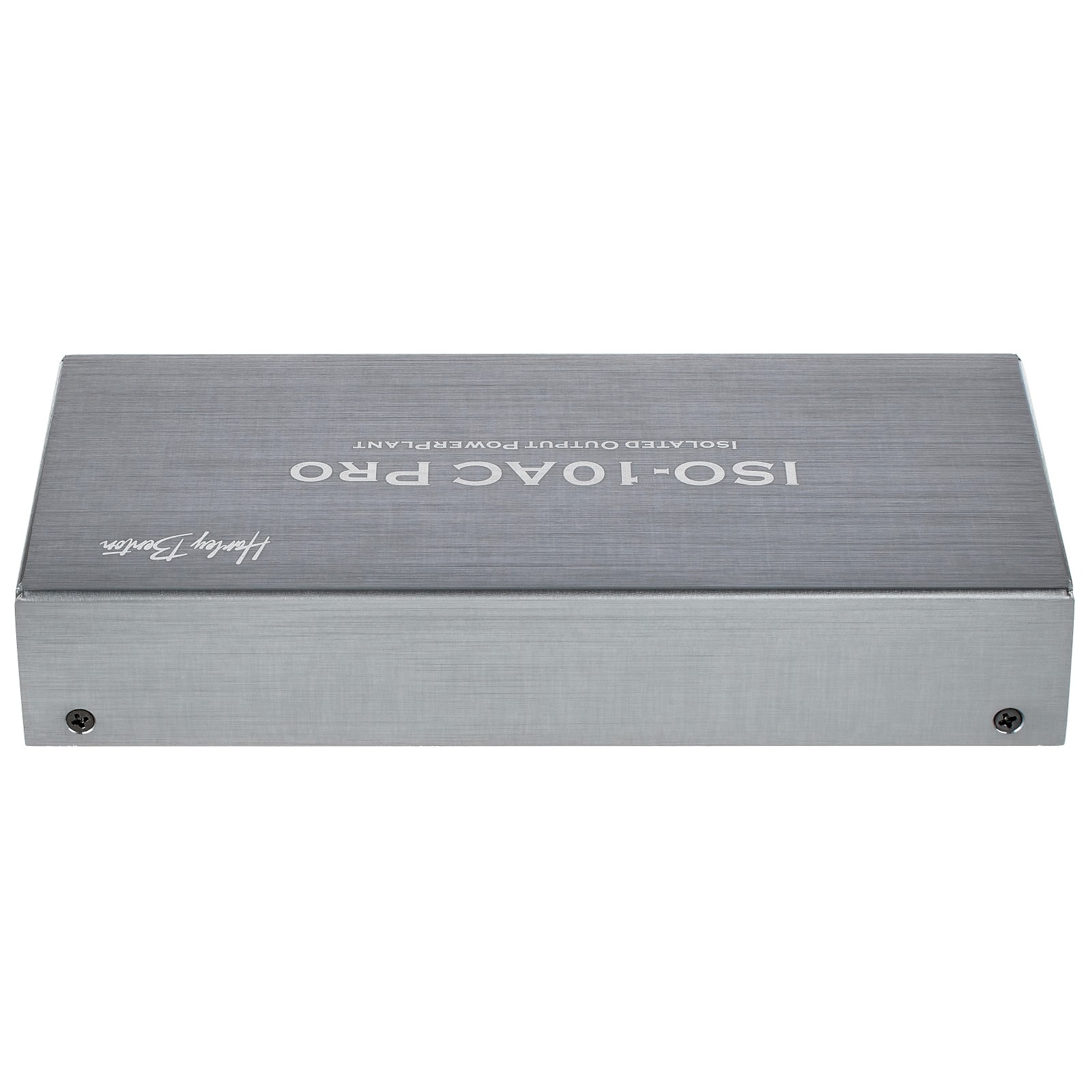 Aluminium housing of the Harley Benton PowerPlant ISO-10AC Pro