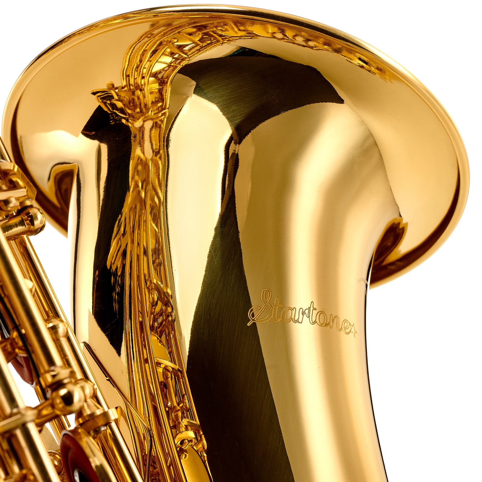 Startone Logo am STS-75 Tenorsaxophon