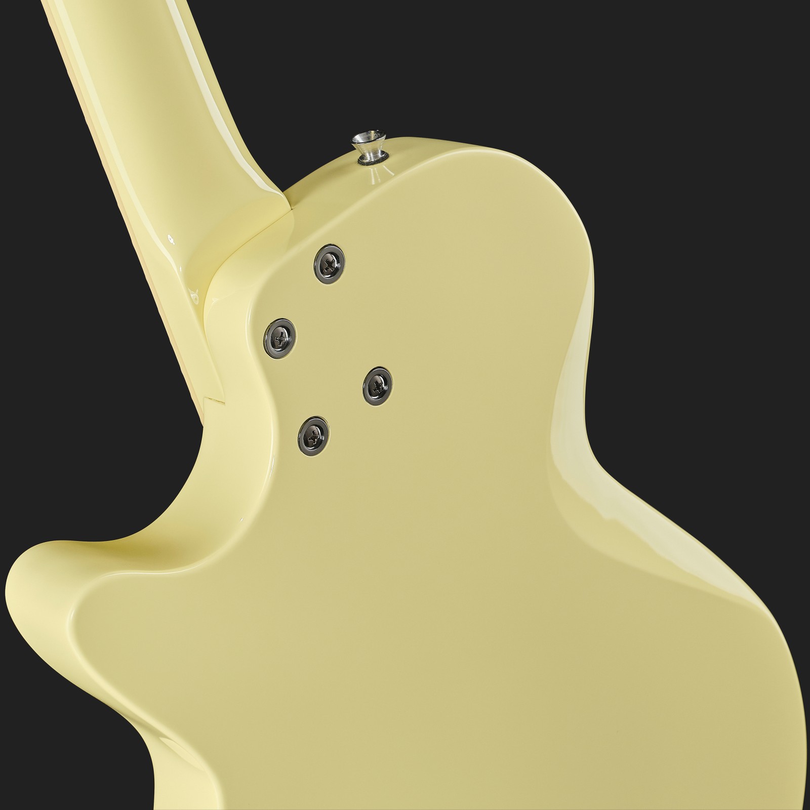 Halsübergang der Gretsch STRML JET CLUB E-Gitarre