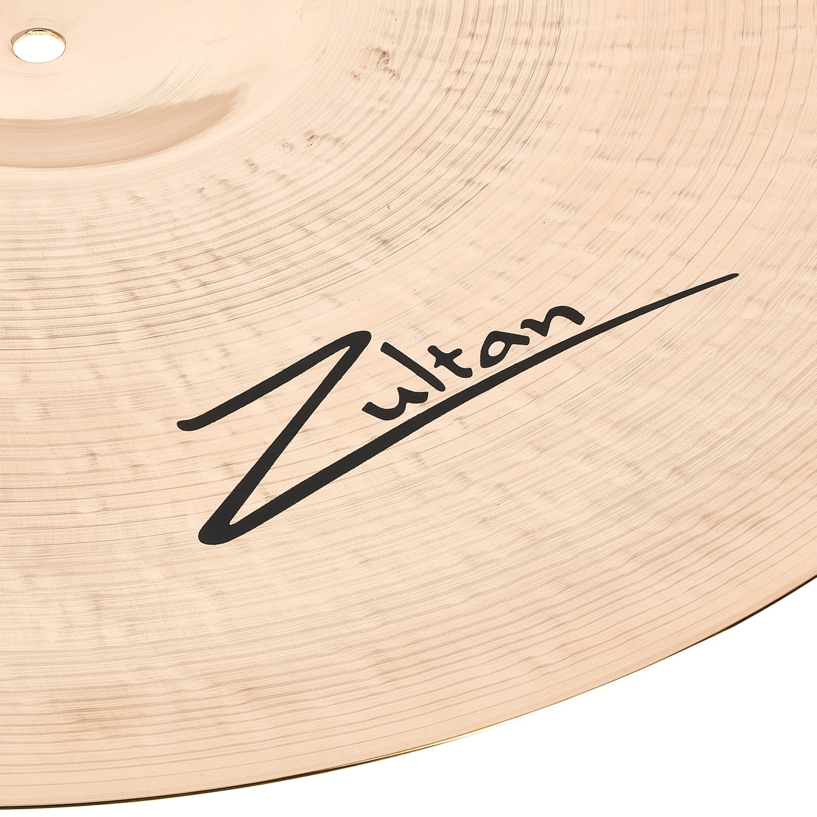 Detail of Zultan Rock Beat 22" Heavy Ride logo