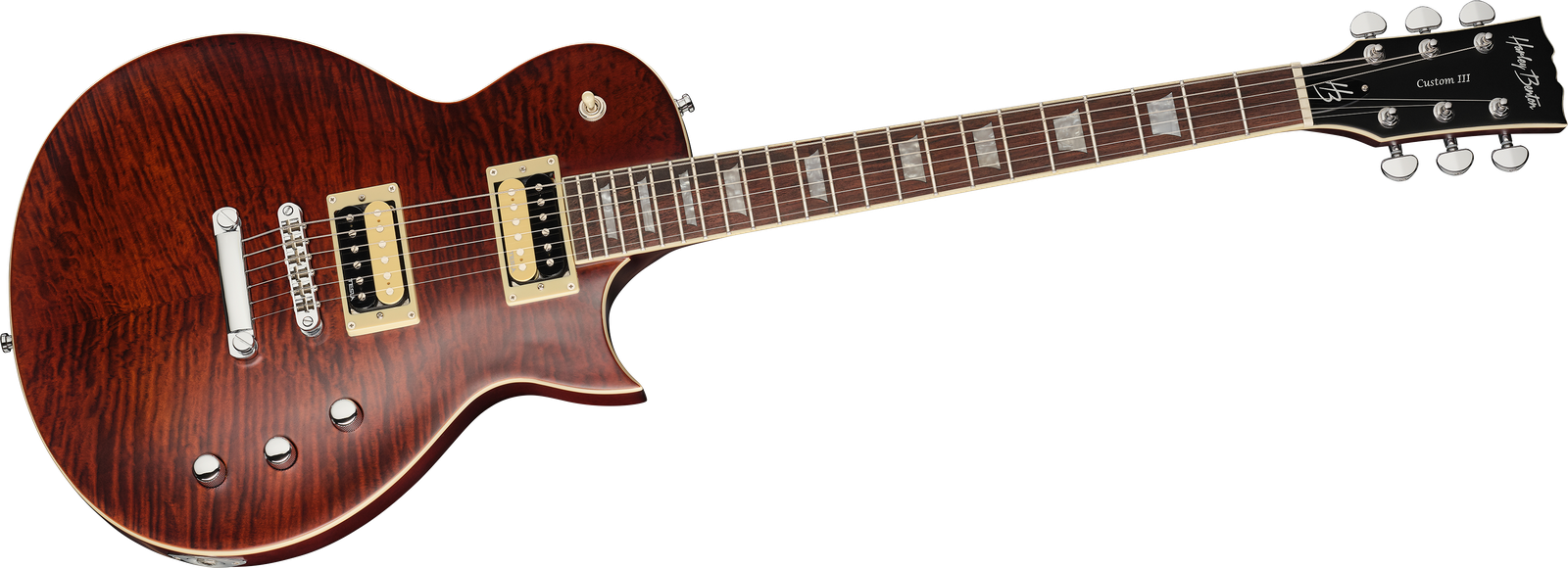 Harley Benton SC-Custom III Satin Paradise Komplettansicht
