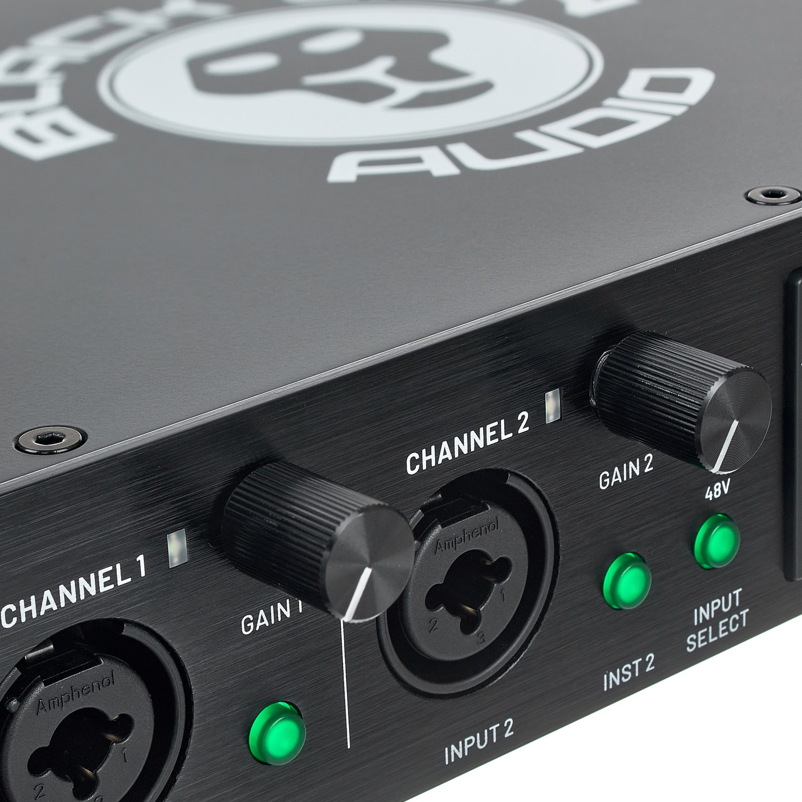 Black Lion two-channel audio interface