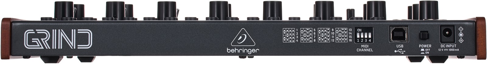 Behringer Grind, Rückseite